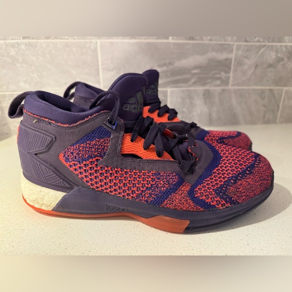 GUC: Adidas Lillard 2 Boost Primeknit Size 8 - Picture 5 of 5